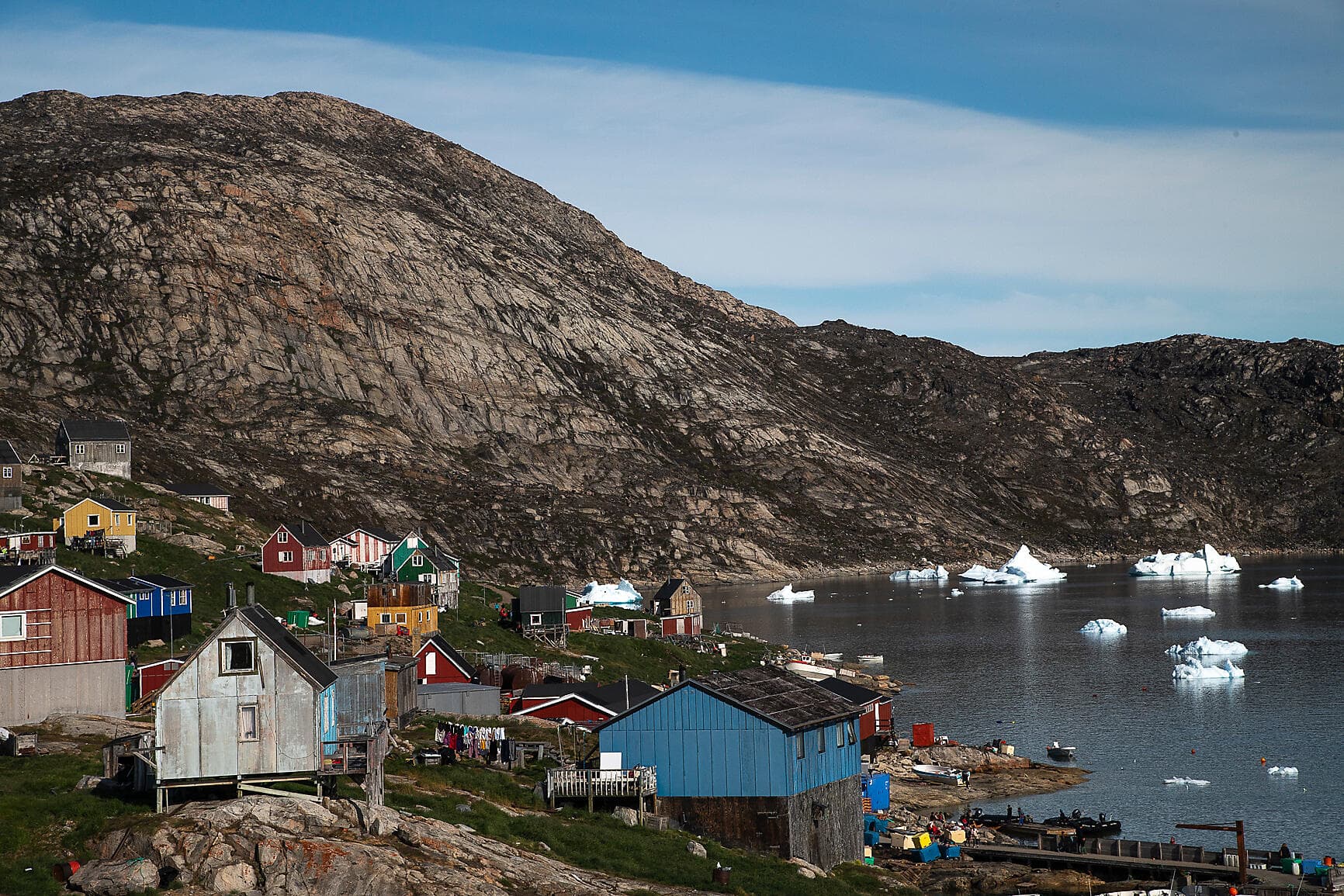 Baie de Disko et villages inuits