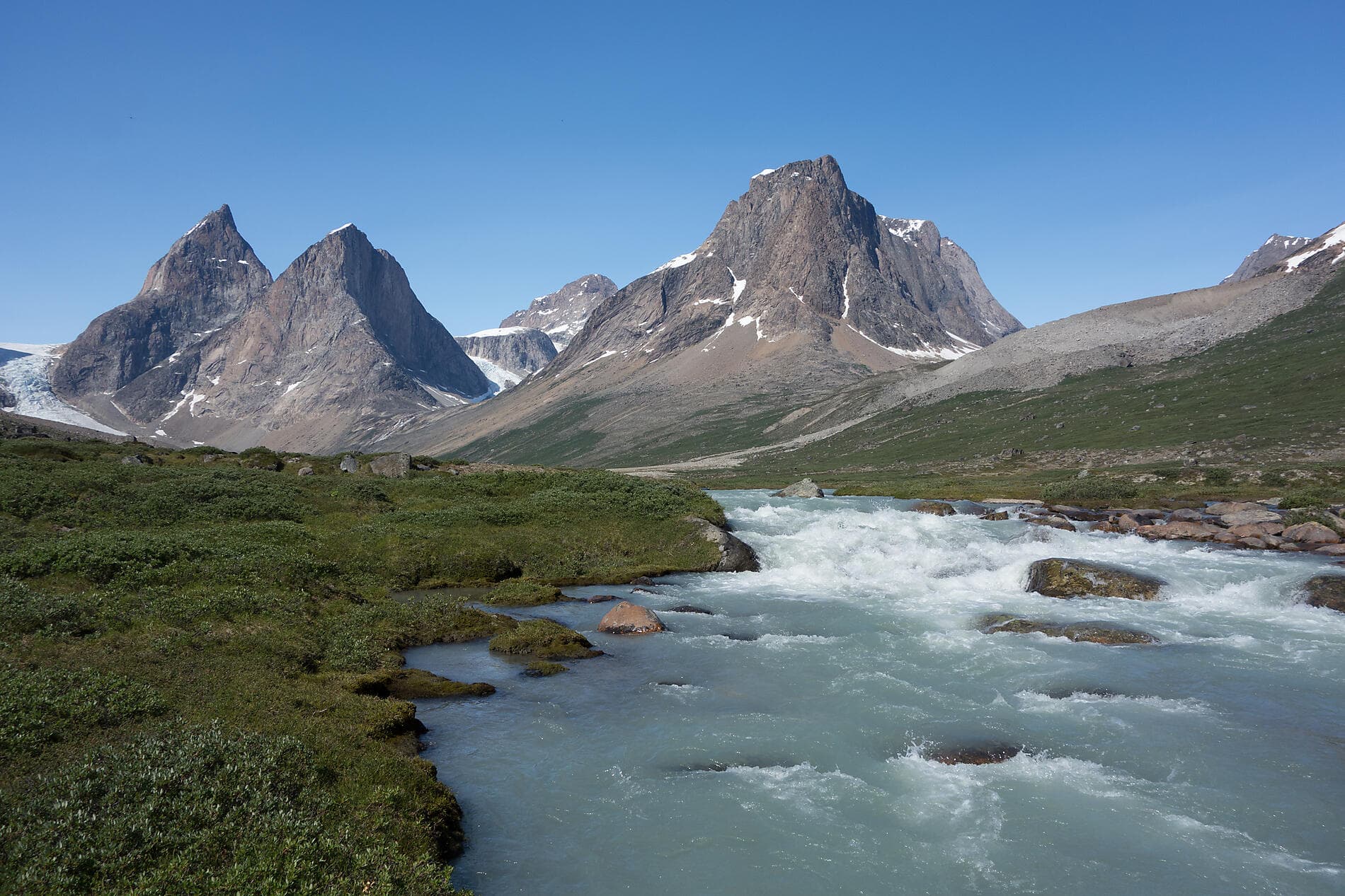 Expédition à la lisière de l'inlandsis 