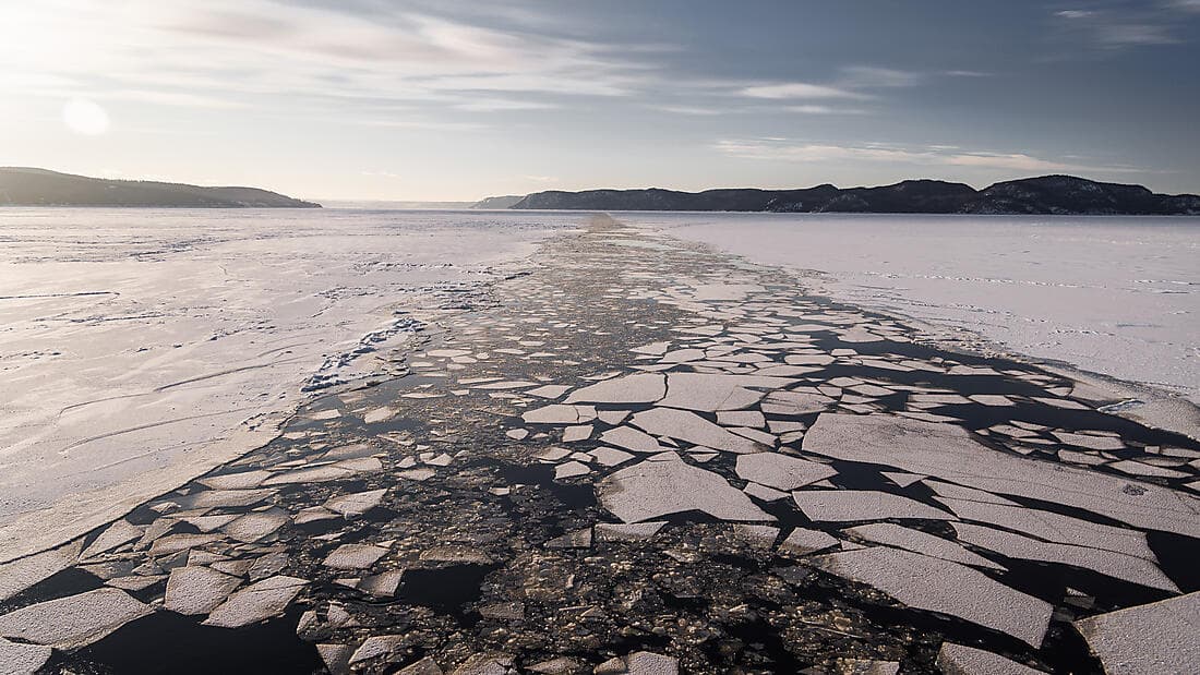Derniers instants d'hiver, du Saint-Laurent au Groenland