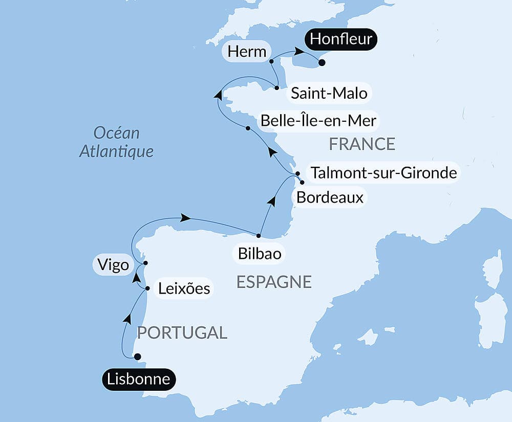 Péninsule ibérique et cités fortifiées d'Atlantique null