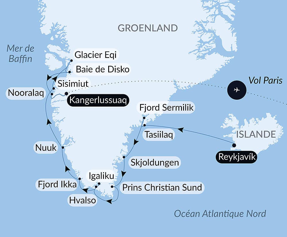 Expédition à la lisière de l'inlandsis