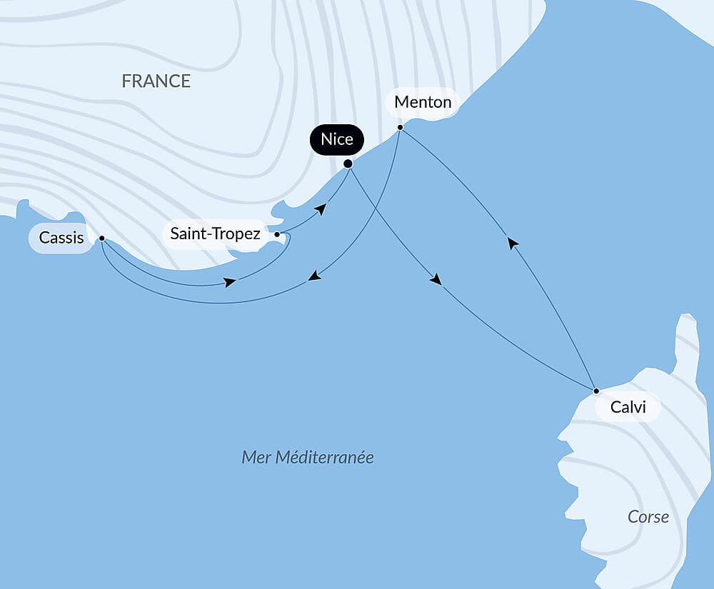 Corse et French Riviera